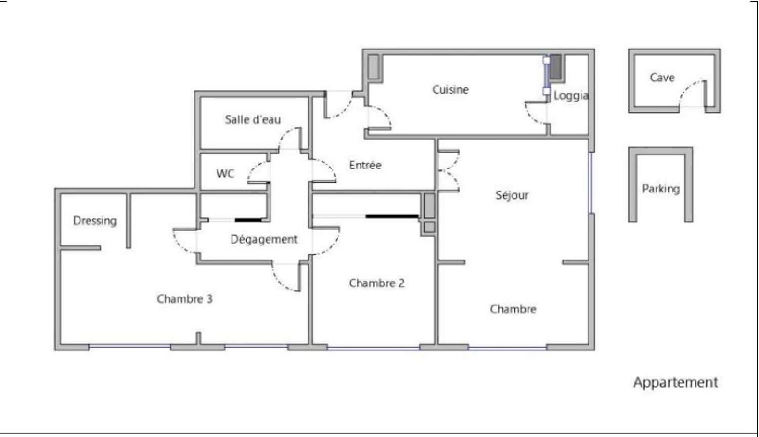  for sale apartment Neuilly-sur-Marne Seine-Saint-Denis 1