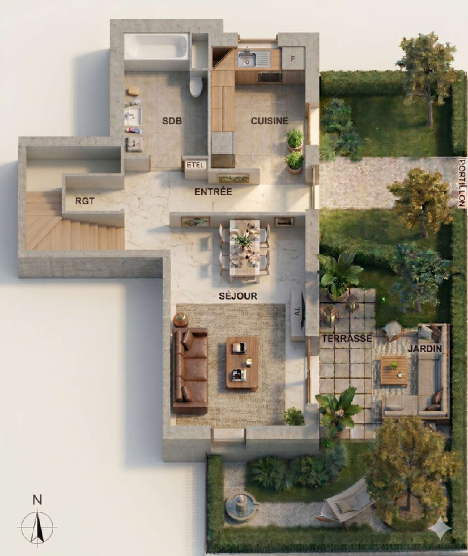  à vendre appartement Pantin Seine-Saint-Denis 1