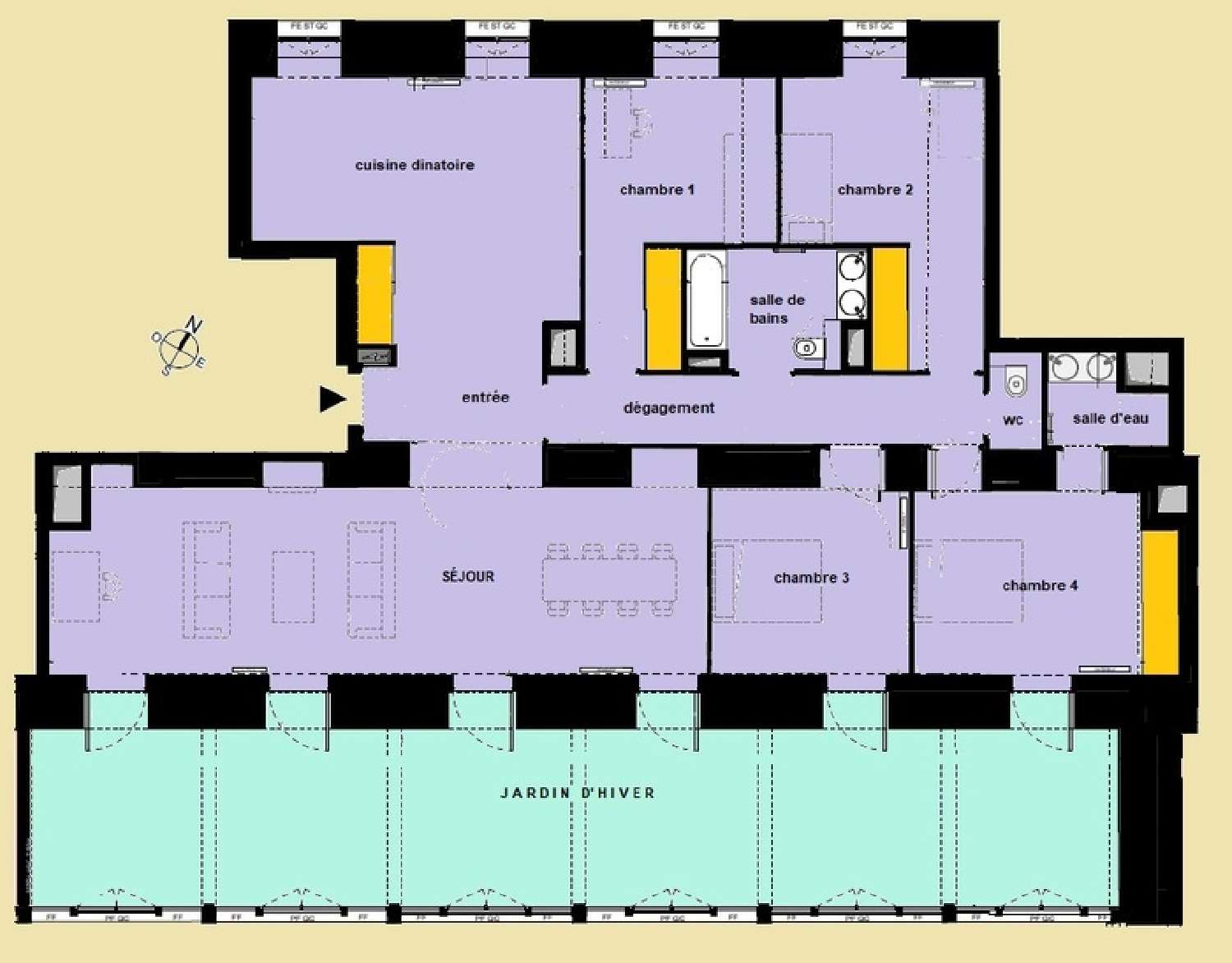  à vendre appartement Paris 14e Arrondissement Paris (Seine) 6