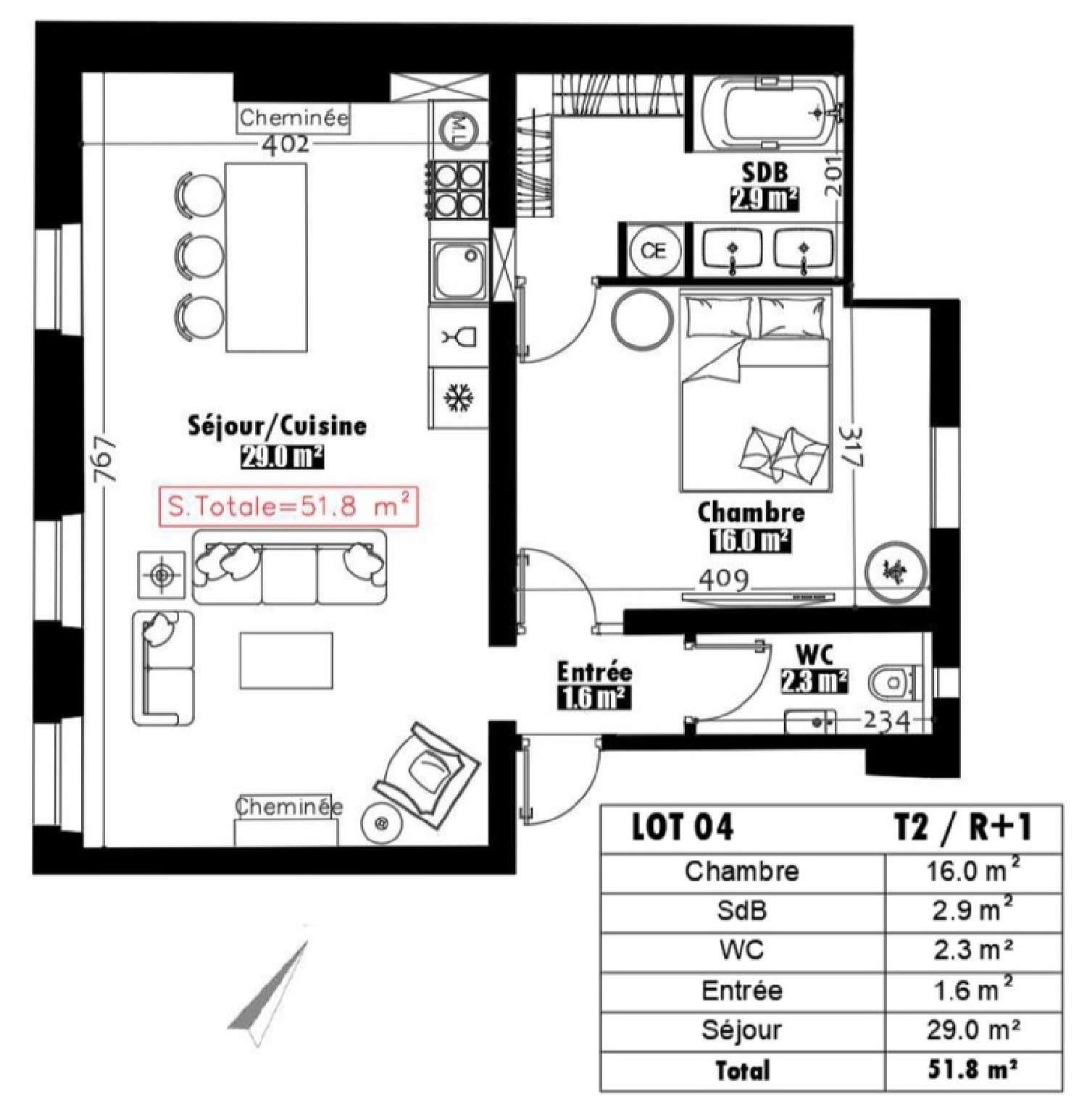 à vendre appartement Paris 19e Arrondissement Paris (Seine) 2