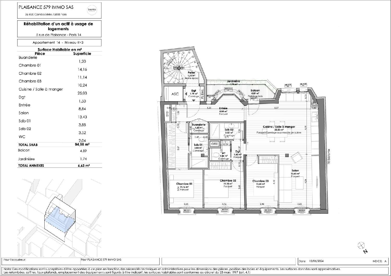  for sale apartment Paris 6e Arrondissement Paris (Seine) 5