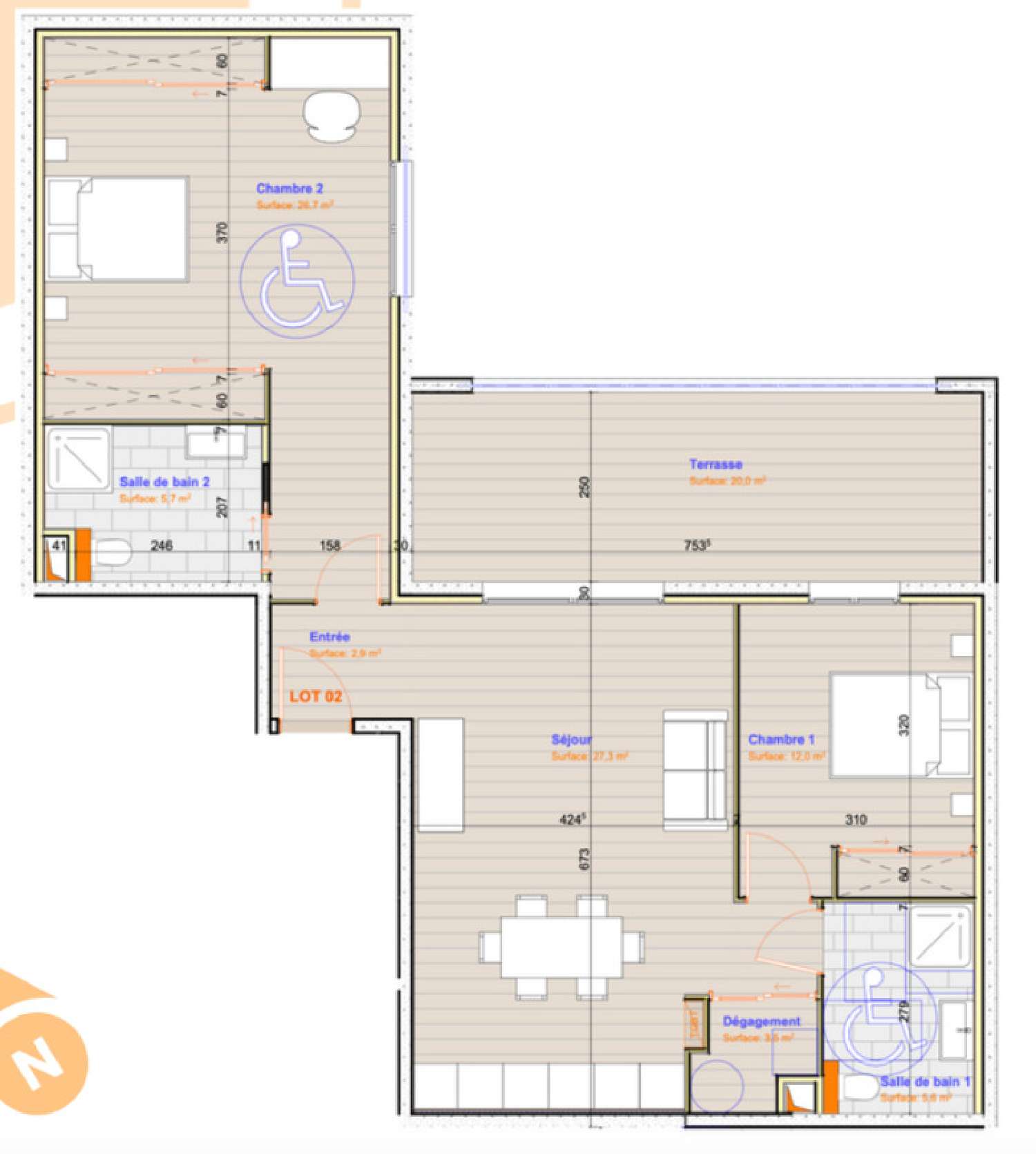 à vendre appartement Pietranera Haute-Corse 1