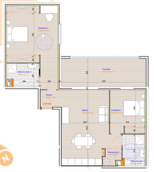 Pietranera Haute-Corse appartement foto 7334351