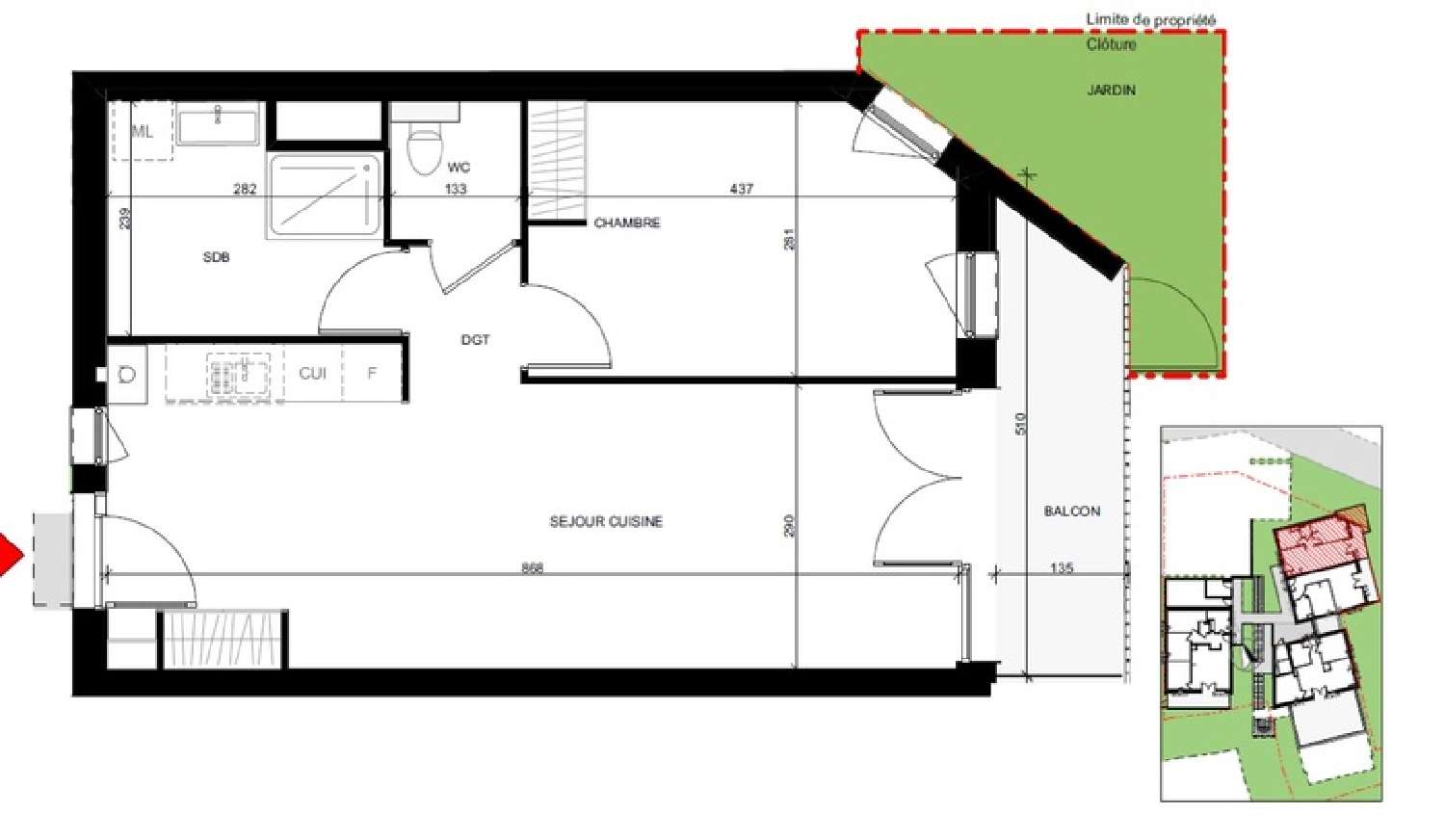  à vendre appartement Rouen Seine-Maritime 3