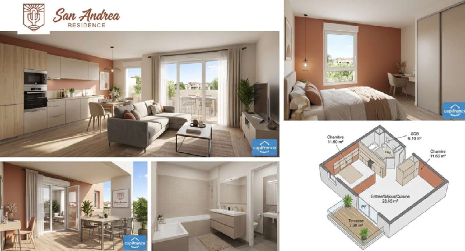  en venta apartamento Saint-André-de-Sangonis Hérault 5