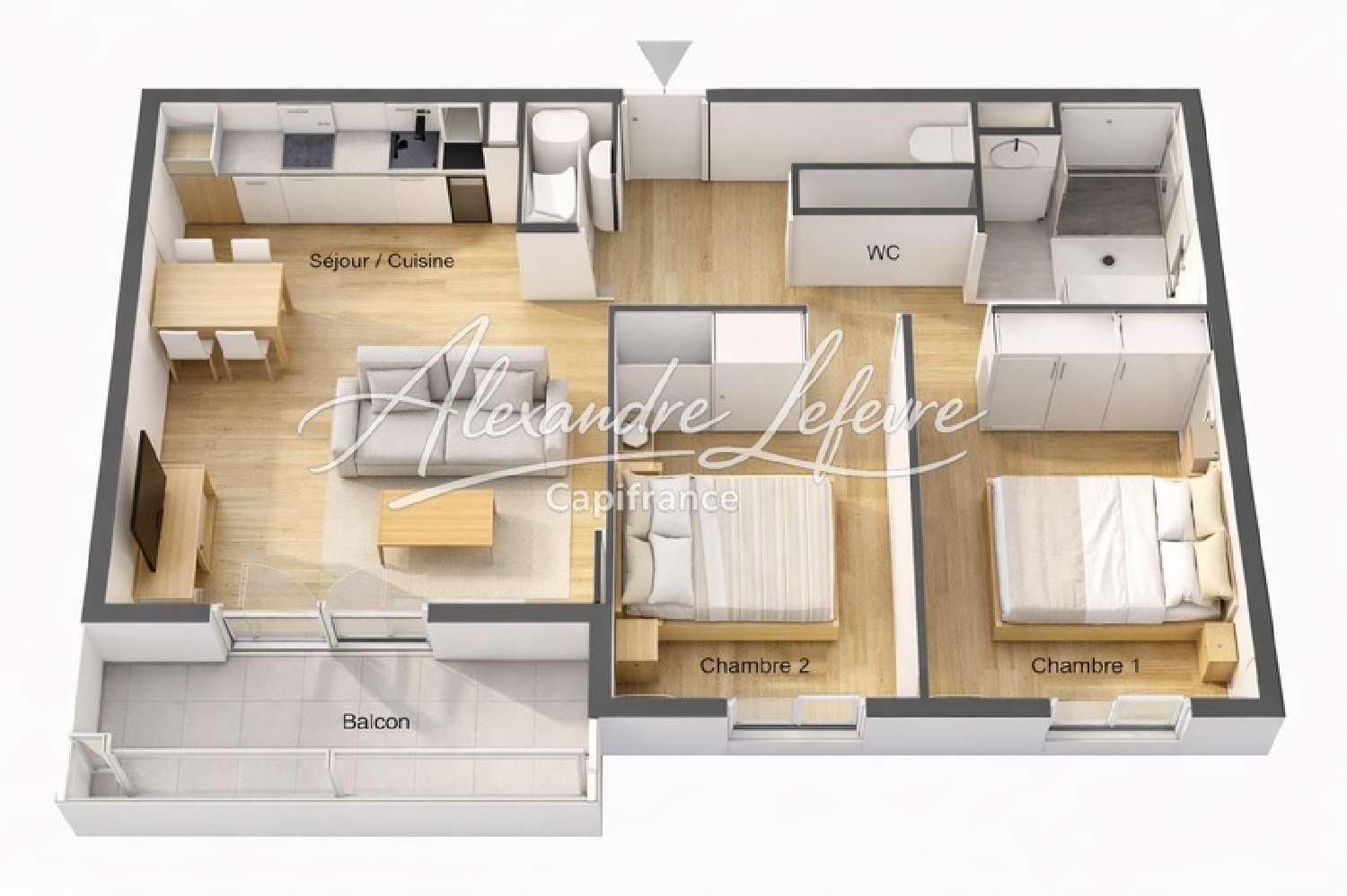  for sale apartment Saint-Cyprien Pyrénées-Orientales 2