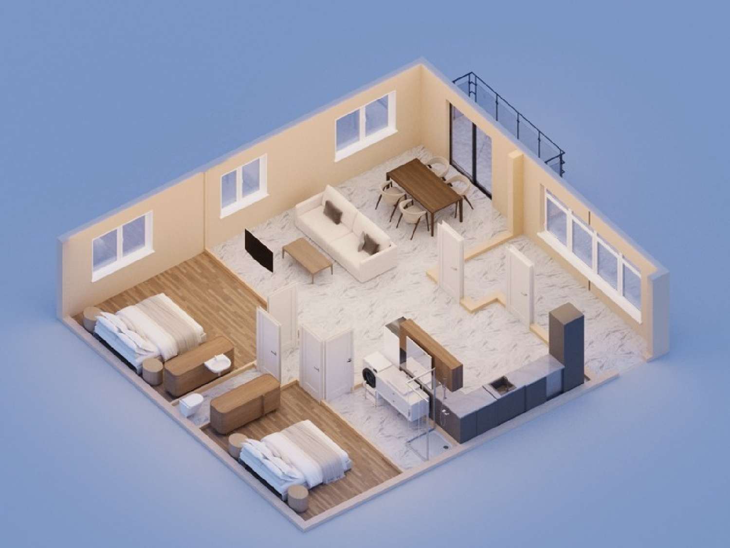  te koop appartement Saint-Laurent-du-Var Alpes-Maritimes 8
