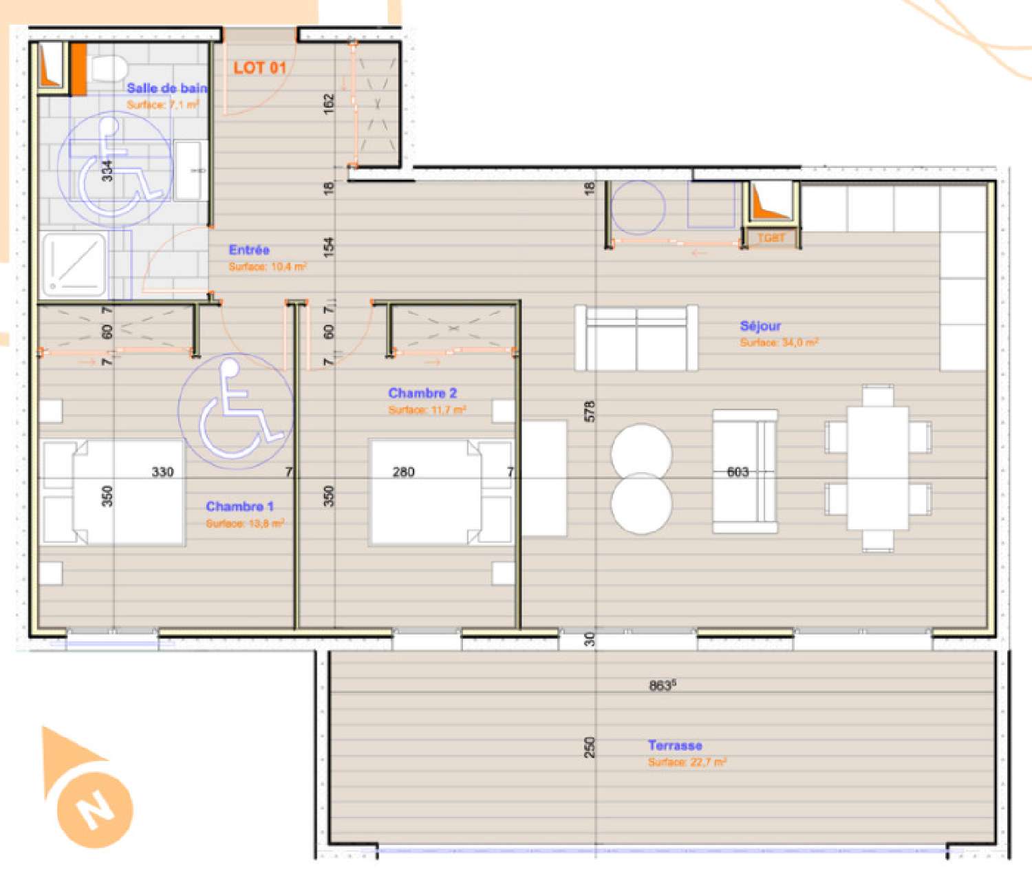 à vendre appartement Santa-Maria-di-Lota Haute-Corse 2