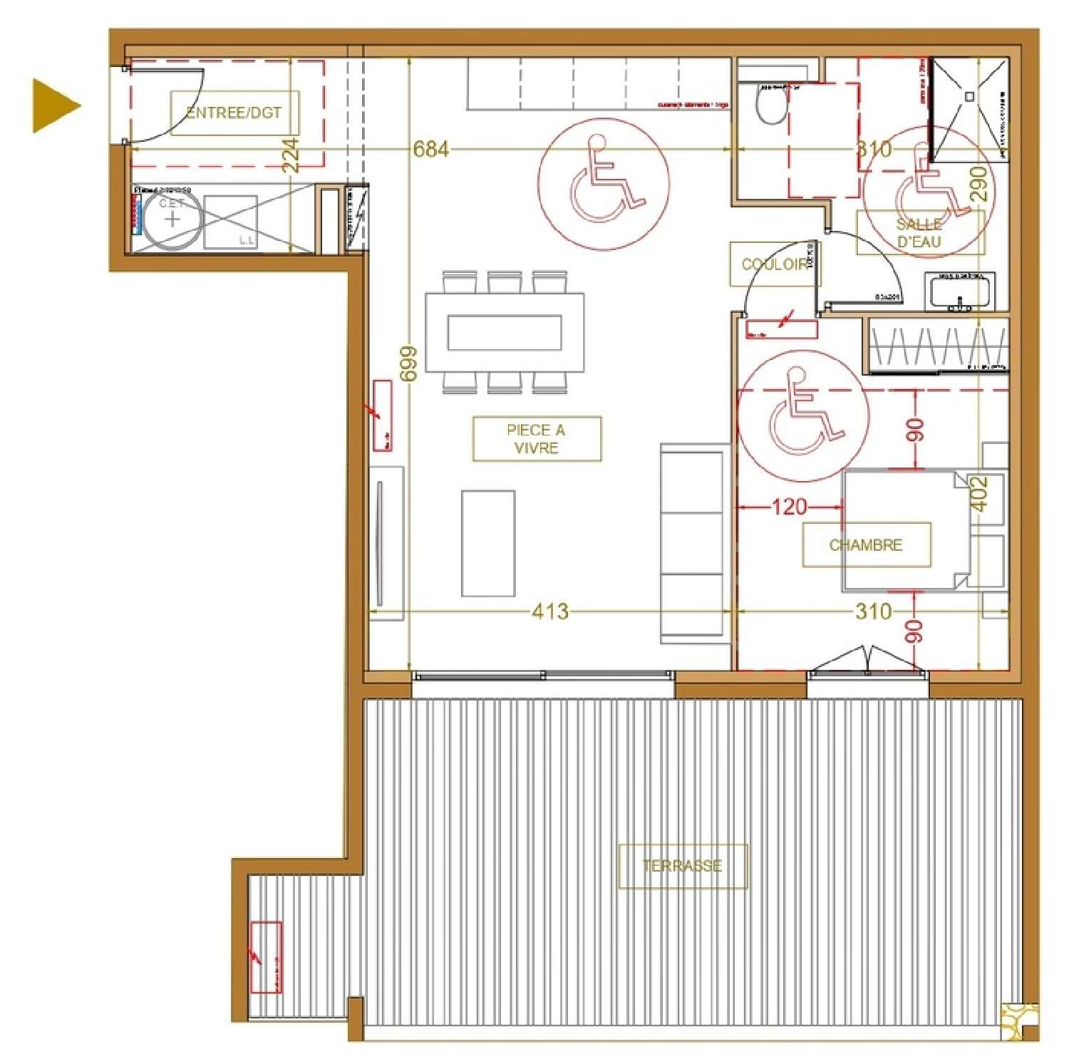  à vendre appartement Sari-Solenzara Corse-du-Sud 3