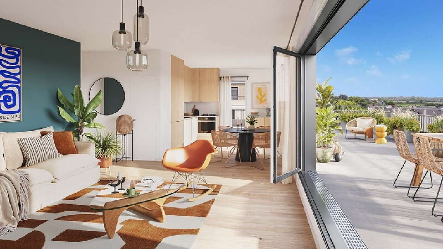 à vendre appartement Senoville Manche 4