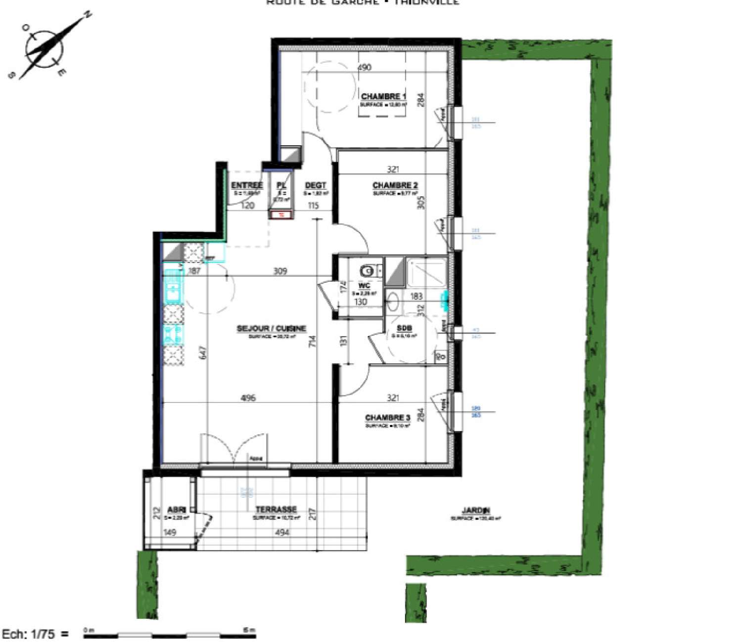  en venta apartamento Thionville Moselle 4