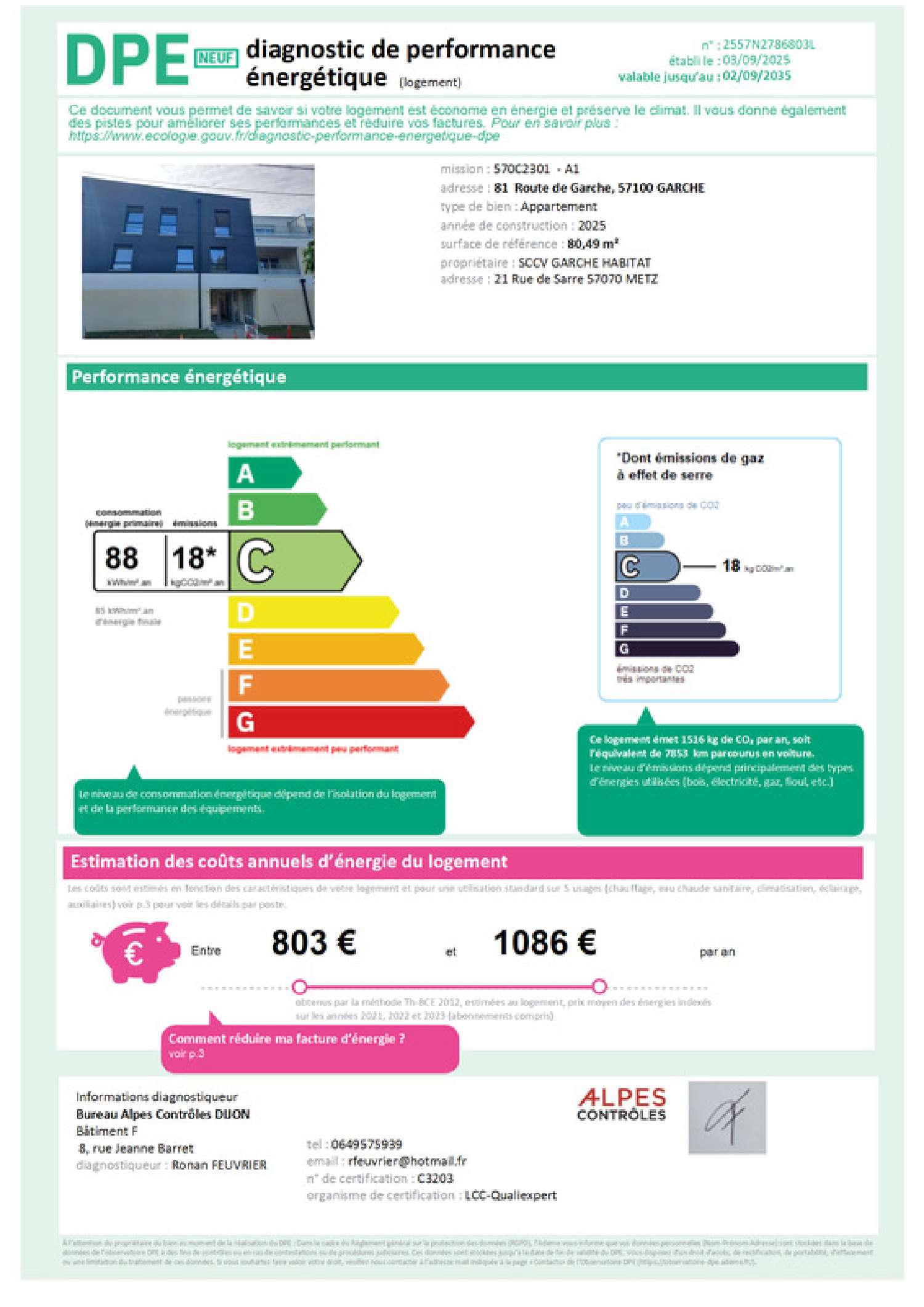  te koop appartement Thionville Moselle 6