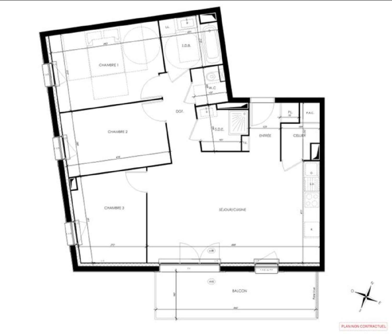  te koop appartement Touques Calvados 3