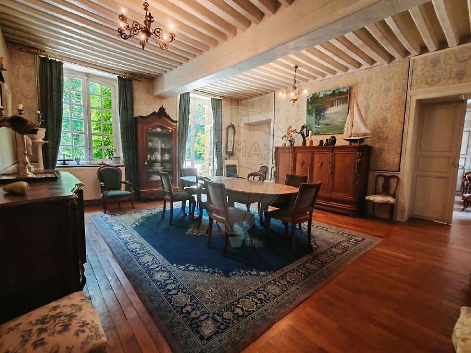  te koop kasteel Cérilly Allier 6