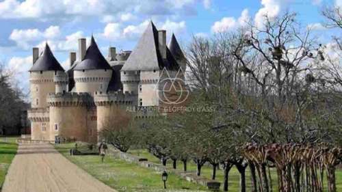 Saint-Gaultier Indre château foto 7333679