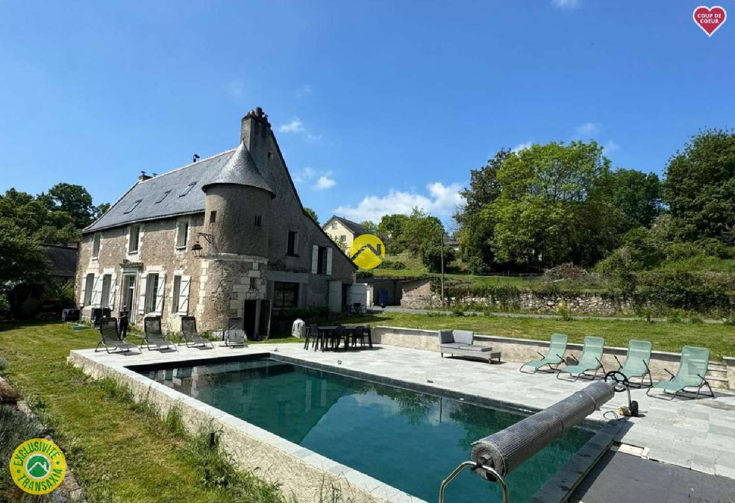 te koop kasteel Tours Indre-et-Loire 1