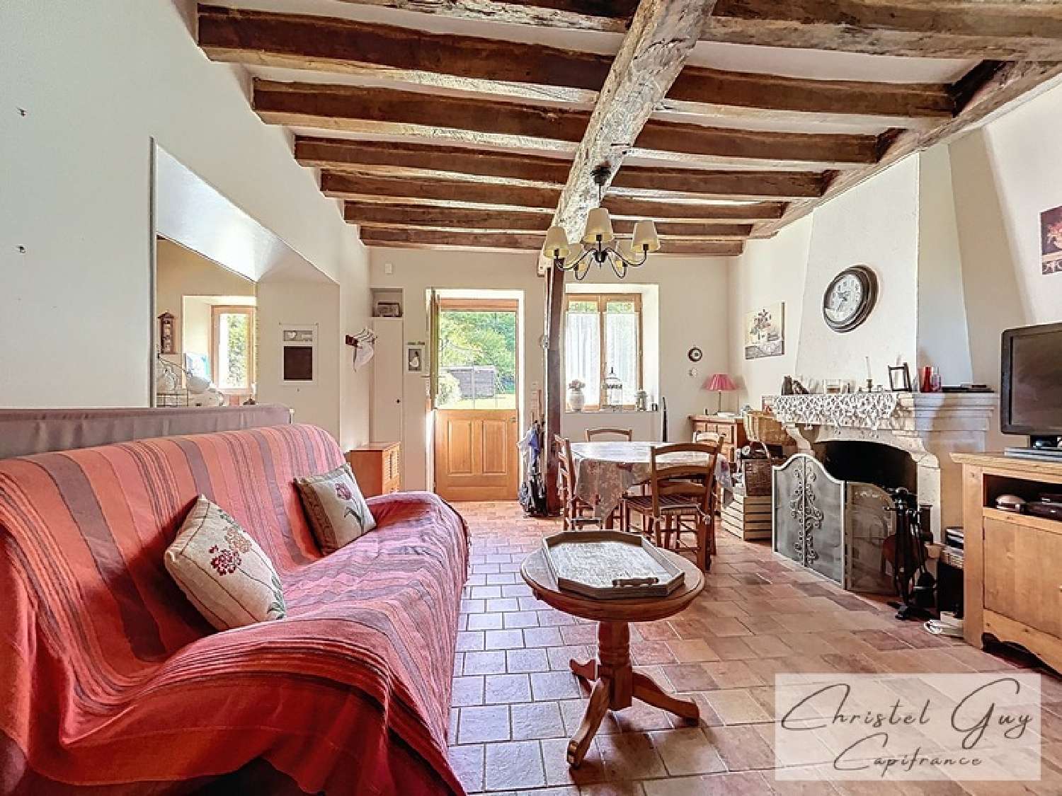  en venta casa rústica Chenu Sarthe 3