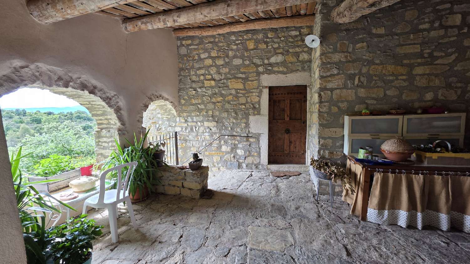  en venta casa rústica Grospierres Ardèche 7