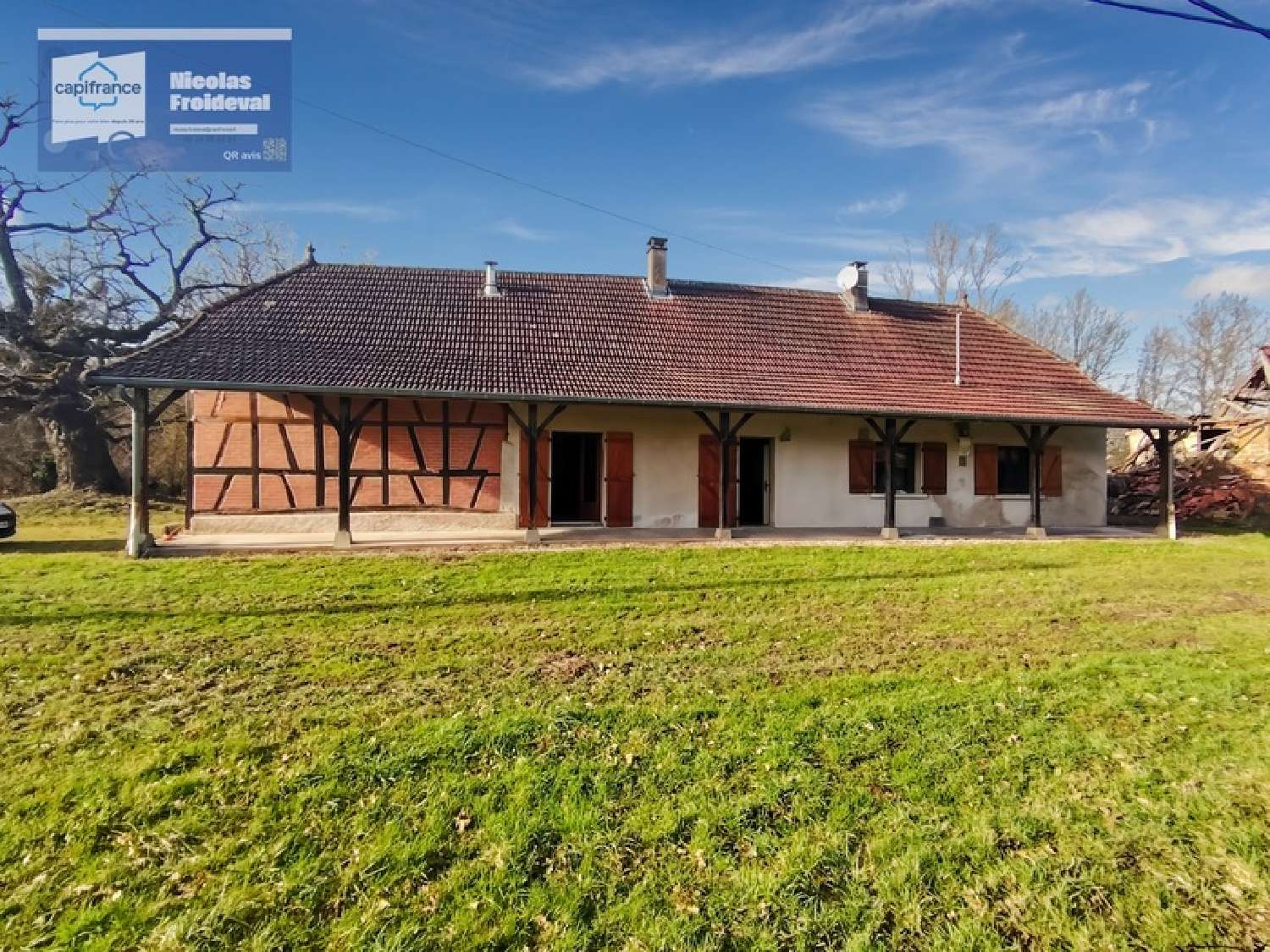 à vendre ferme Savigny-sur-Seille Saône-et-Loire 1