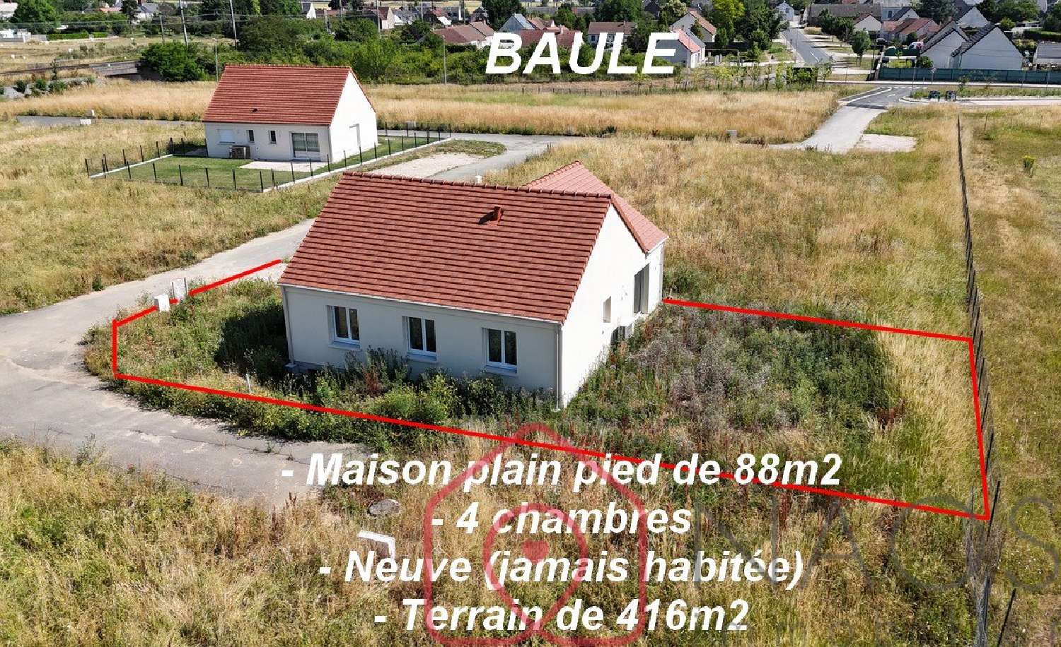  for sale house Baule Loiret 2