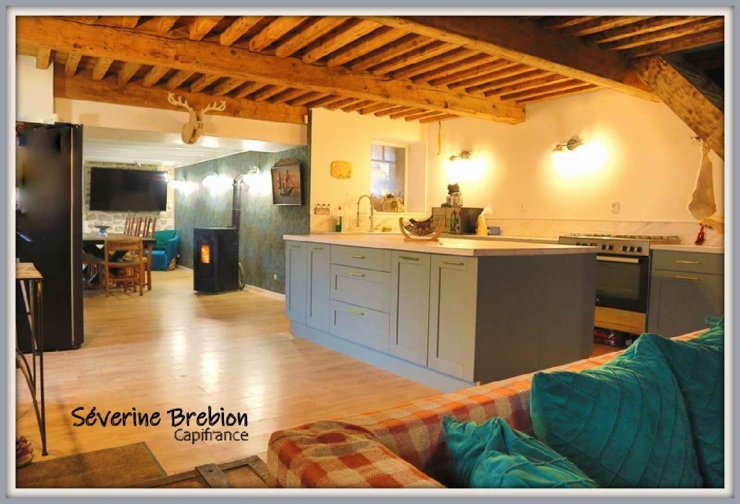  à vendre maison Cervières Loire 4