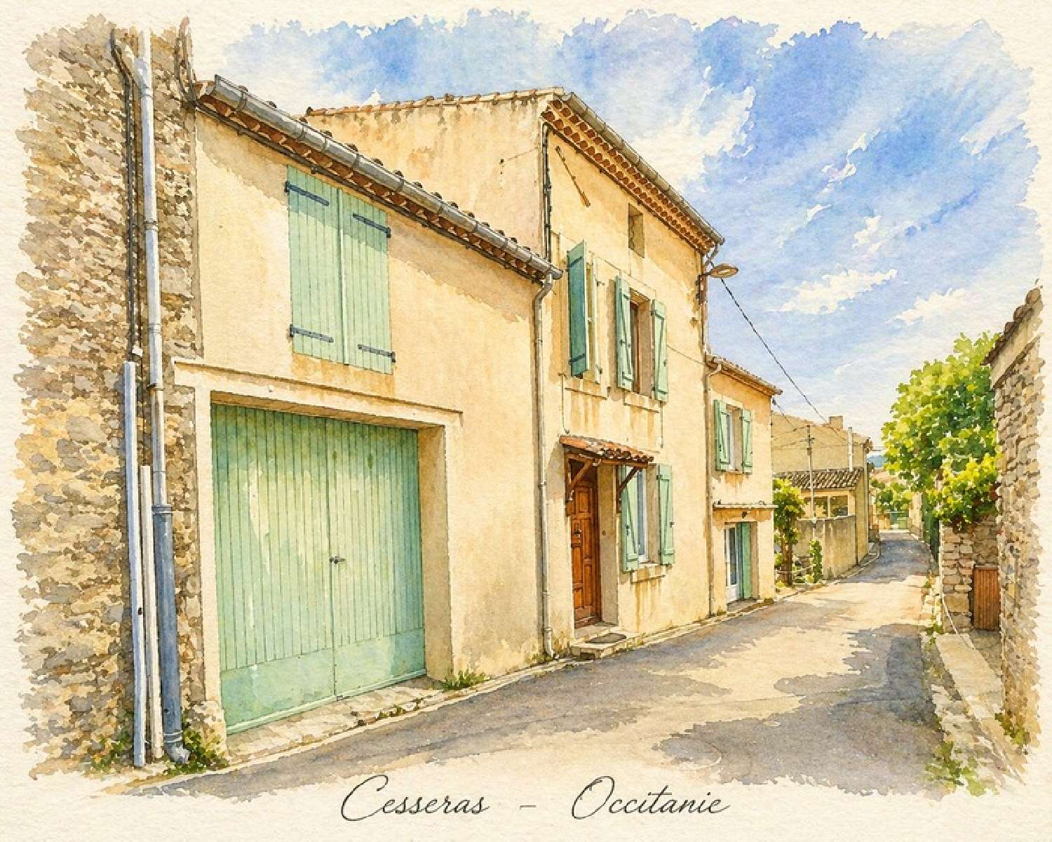  à vendre maison Cesseras Hérault 1