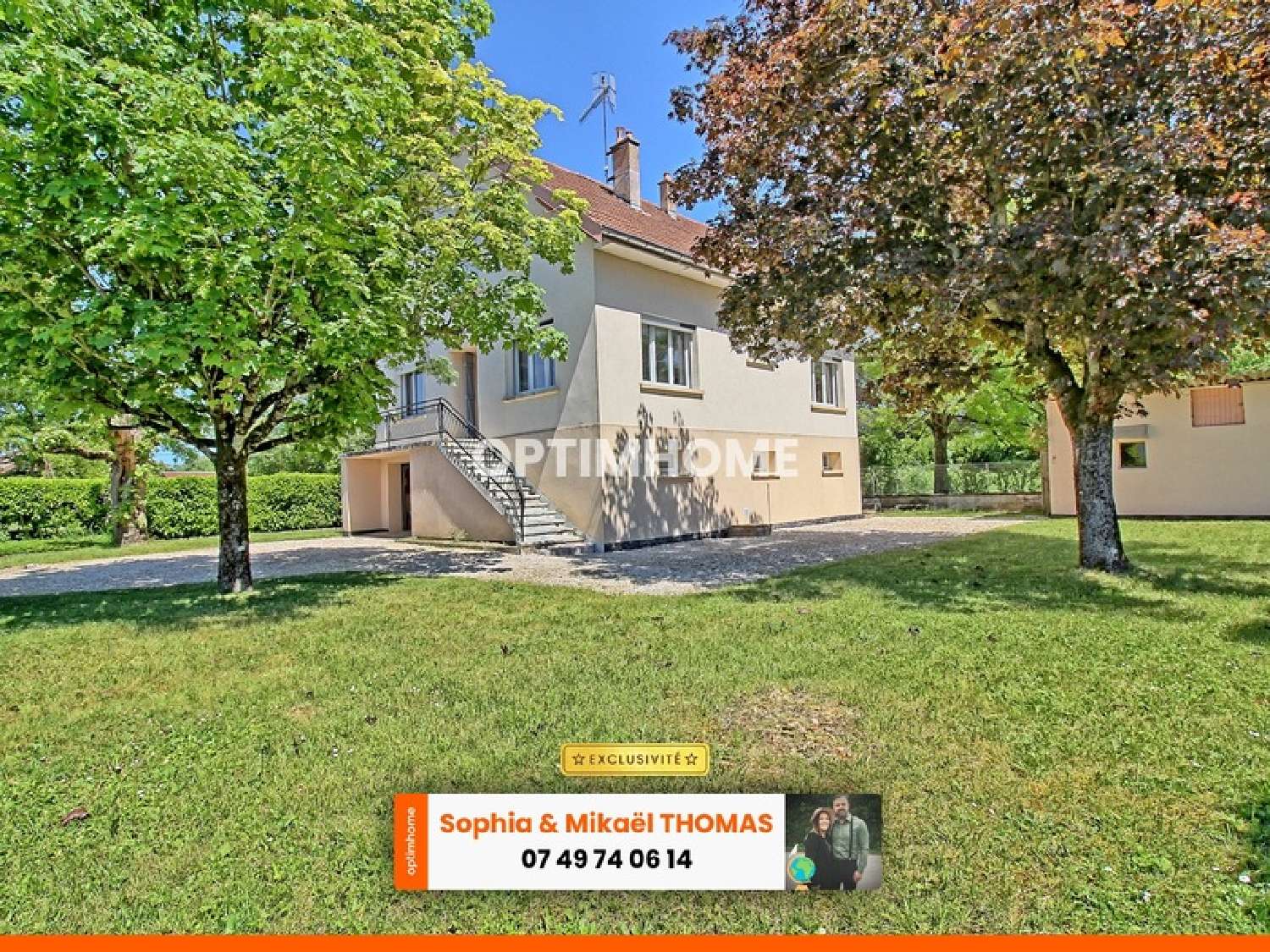  for sale house Chaussin Jura 1