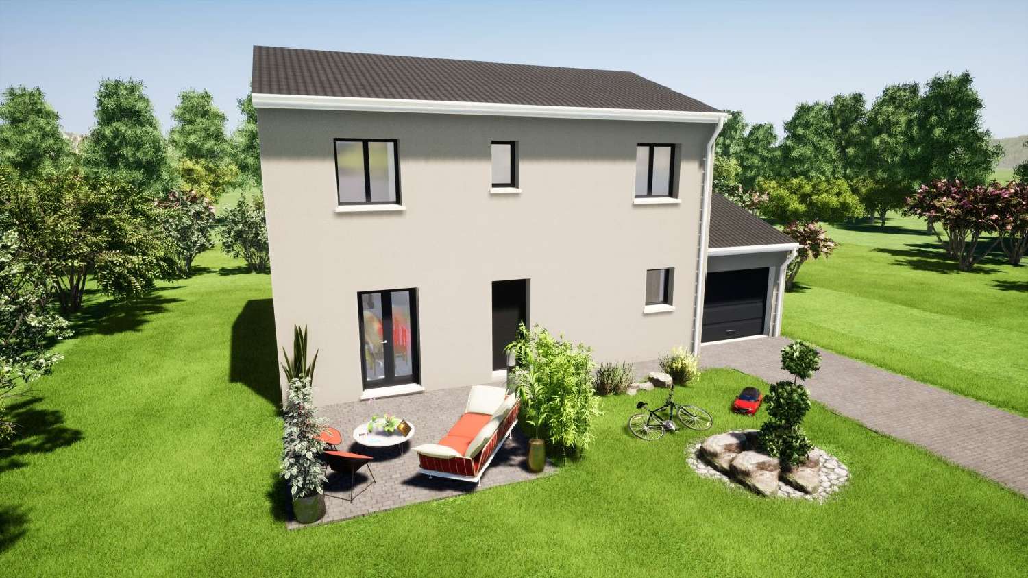  for sale house Genas Rhône 2