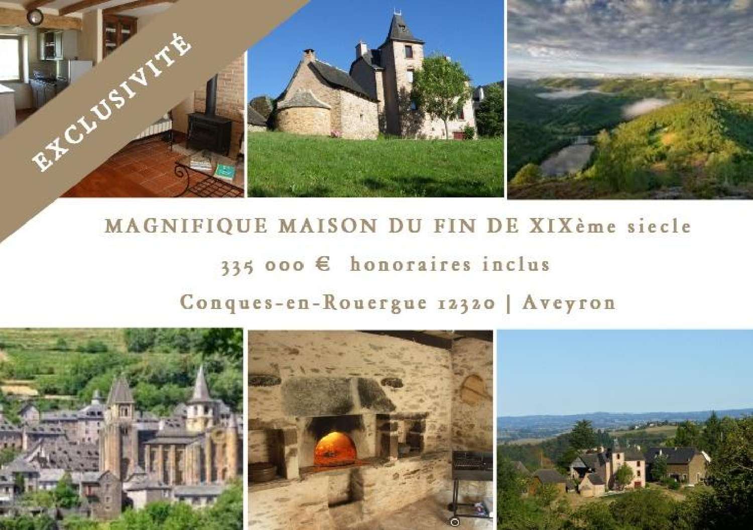  te koop huis Grand-Vabre Aveyron 1