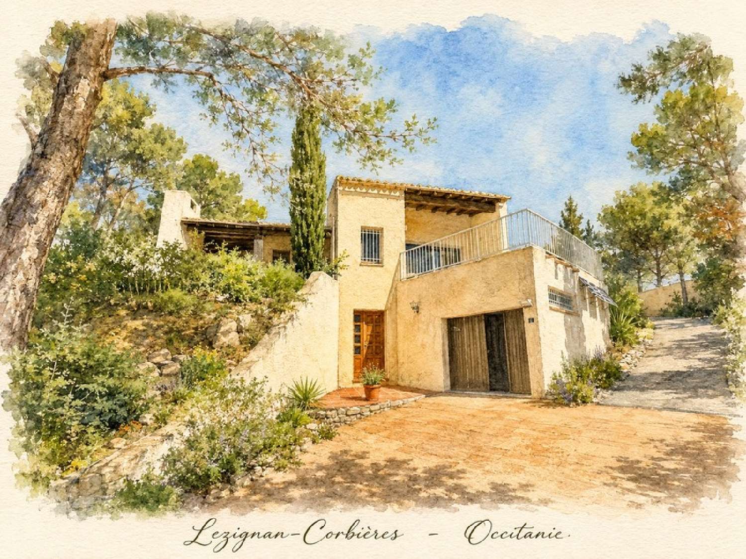  for sale house Lézignan-Corbières Aude 1