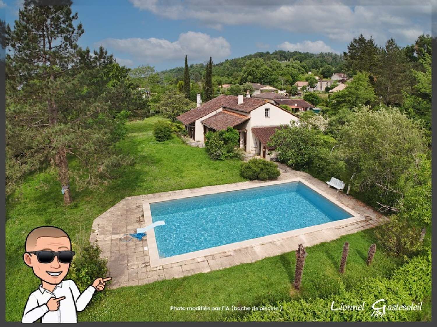  for sale house Montcaret Dordogne 1