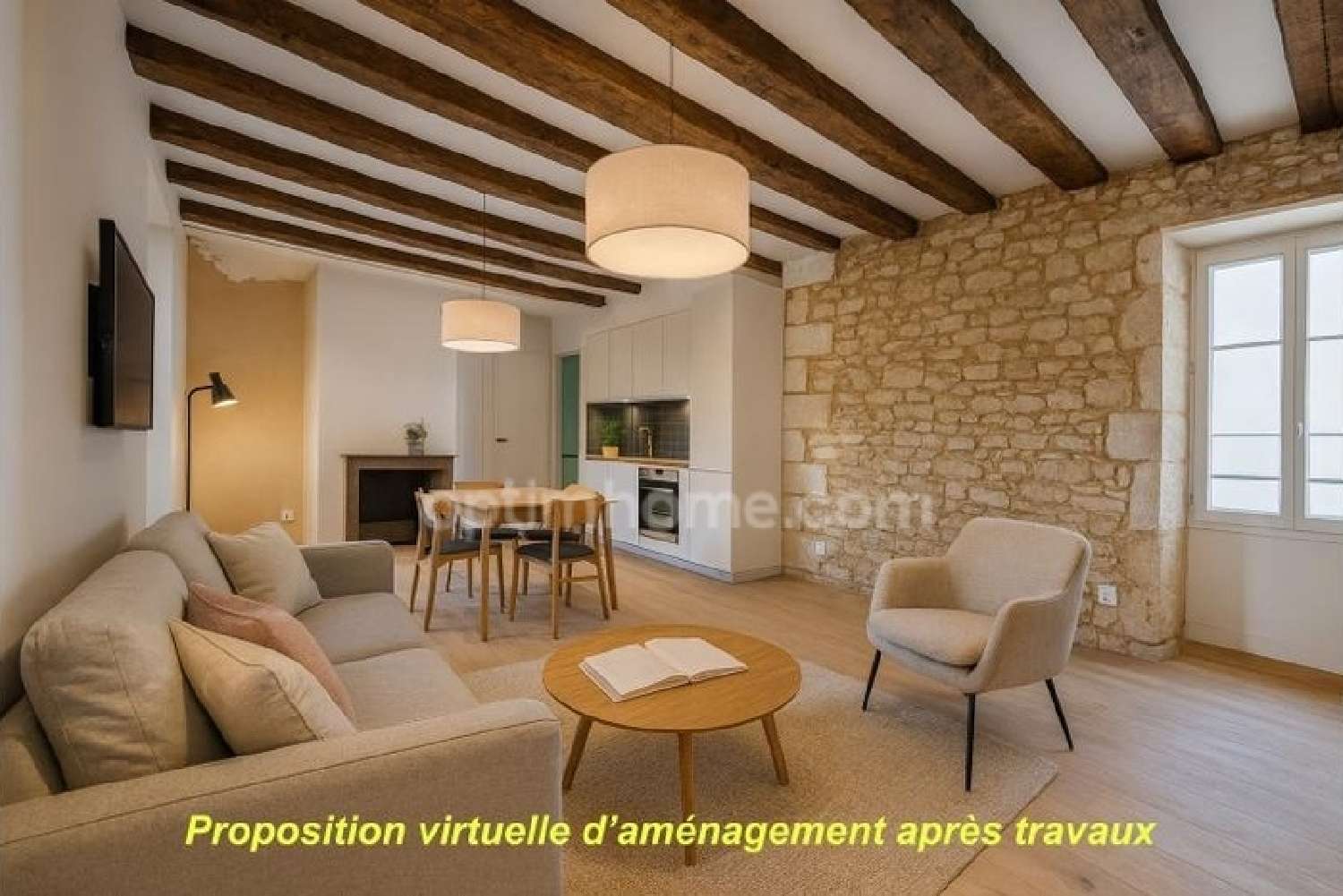  for sale house Preuilly-sur-Claise Indre-et-Loire 3