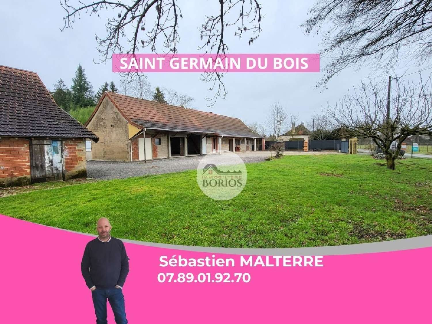  à vendre maison Saint-Germain-du-Bois Saône-et-Loire 1