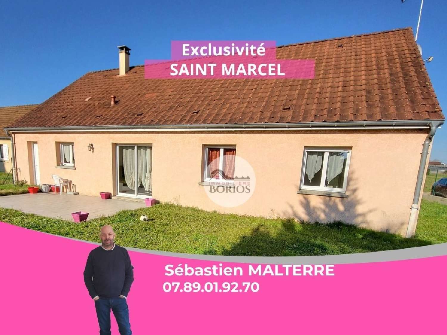  à vendre maison Saint-Marcel Saône-et-Loire 1