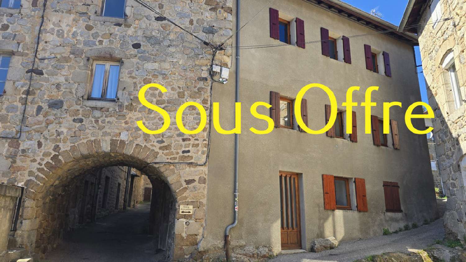  for sale house Saint-Martin-de-Valamas Ardèche 1