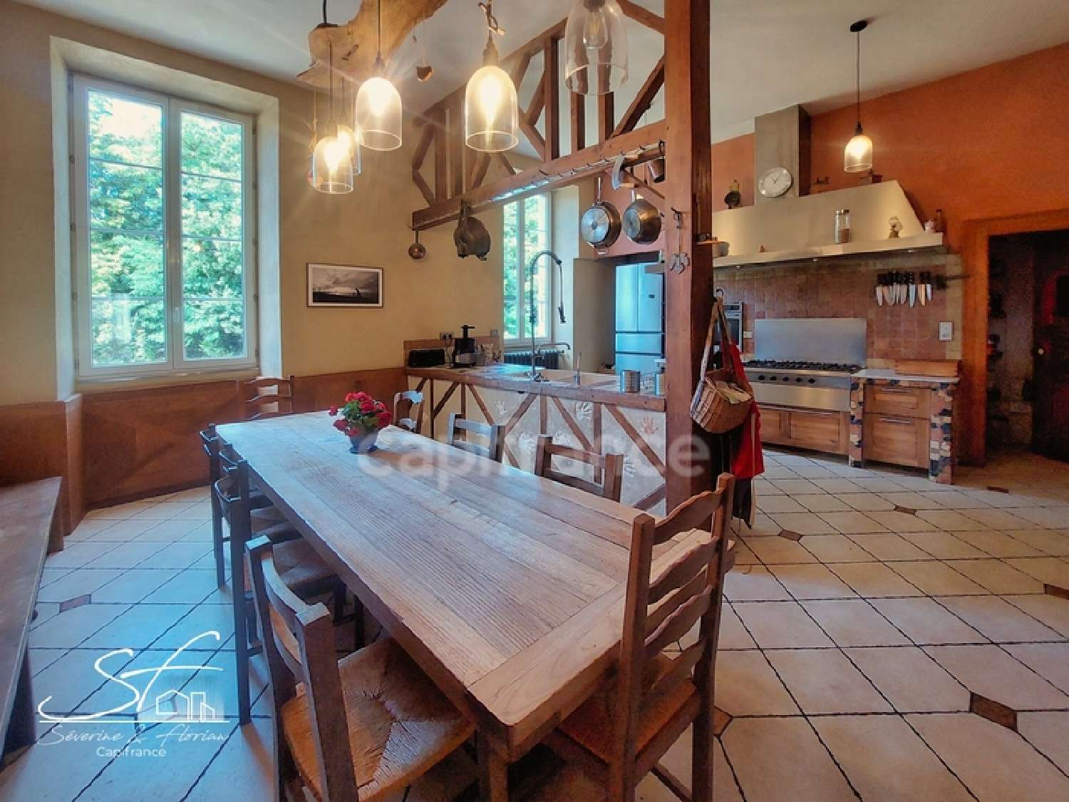  à vendre maison bourgeoise Sainte-Hélène-du-Lac Savoie 6