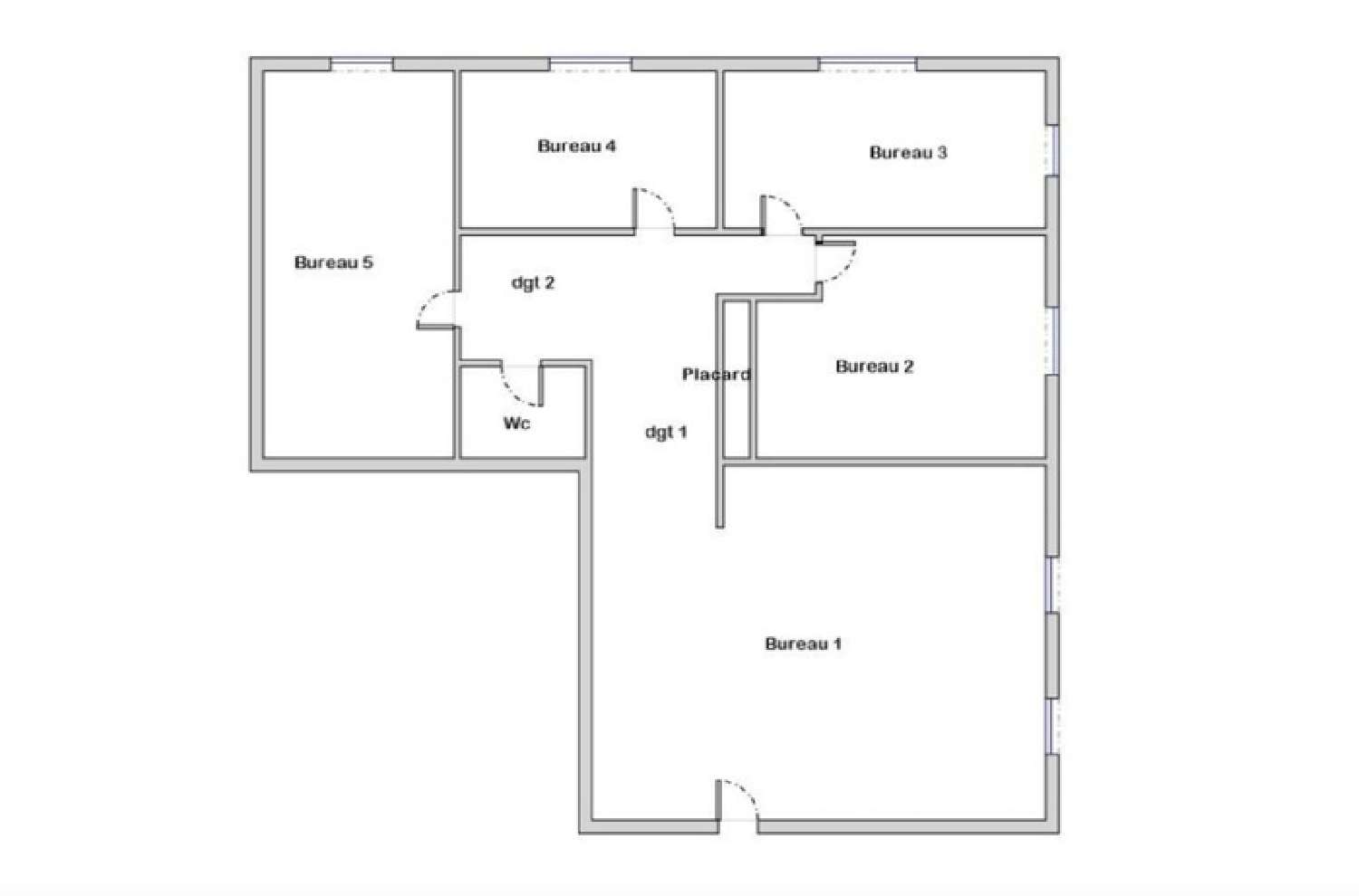 à vendre bureau Briançon Hautes-Alpes 4