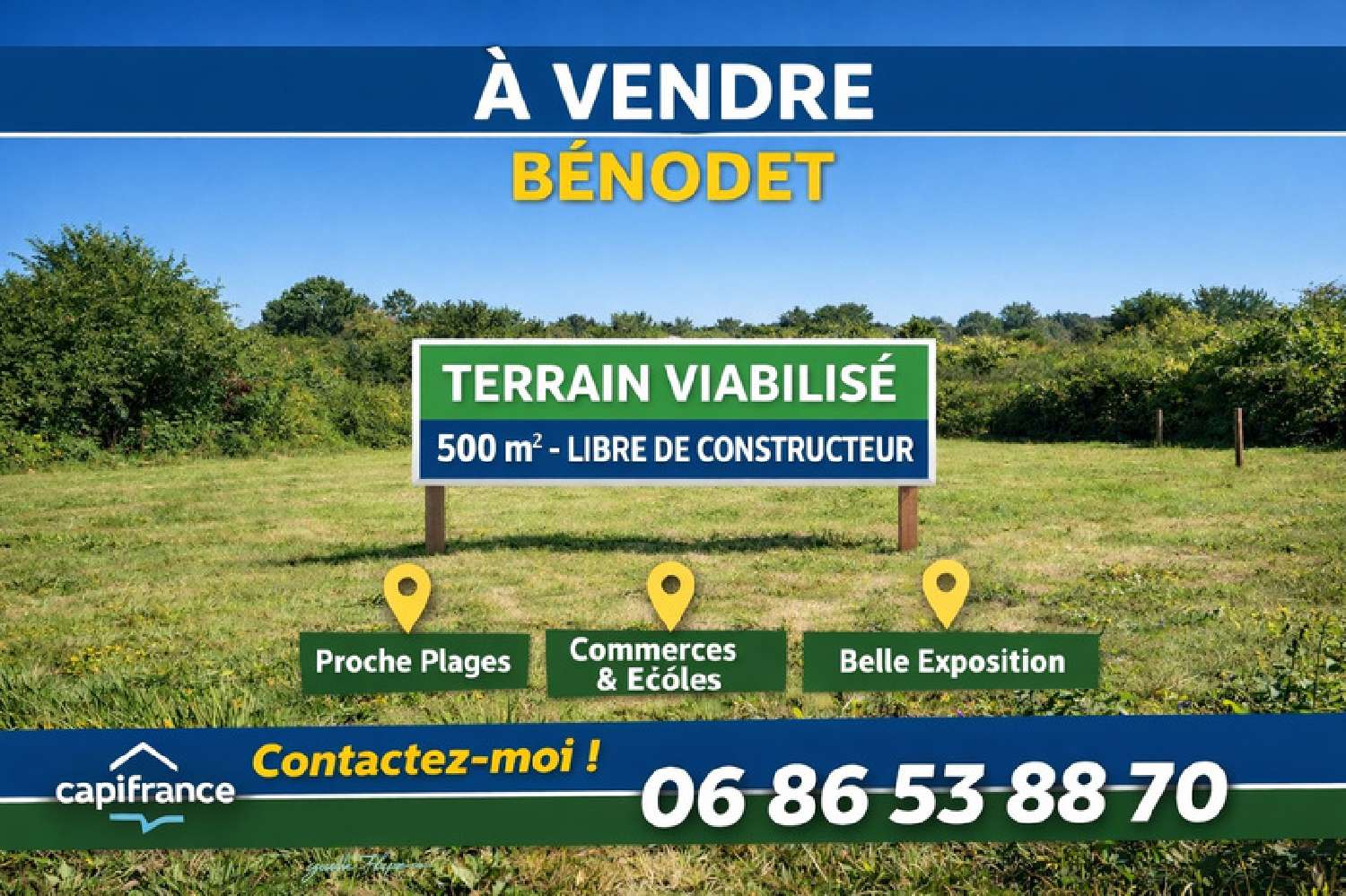  en venta terreno Bénodet Finistère 1