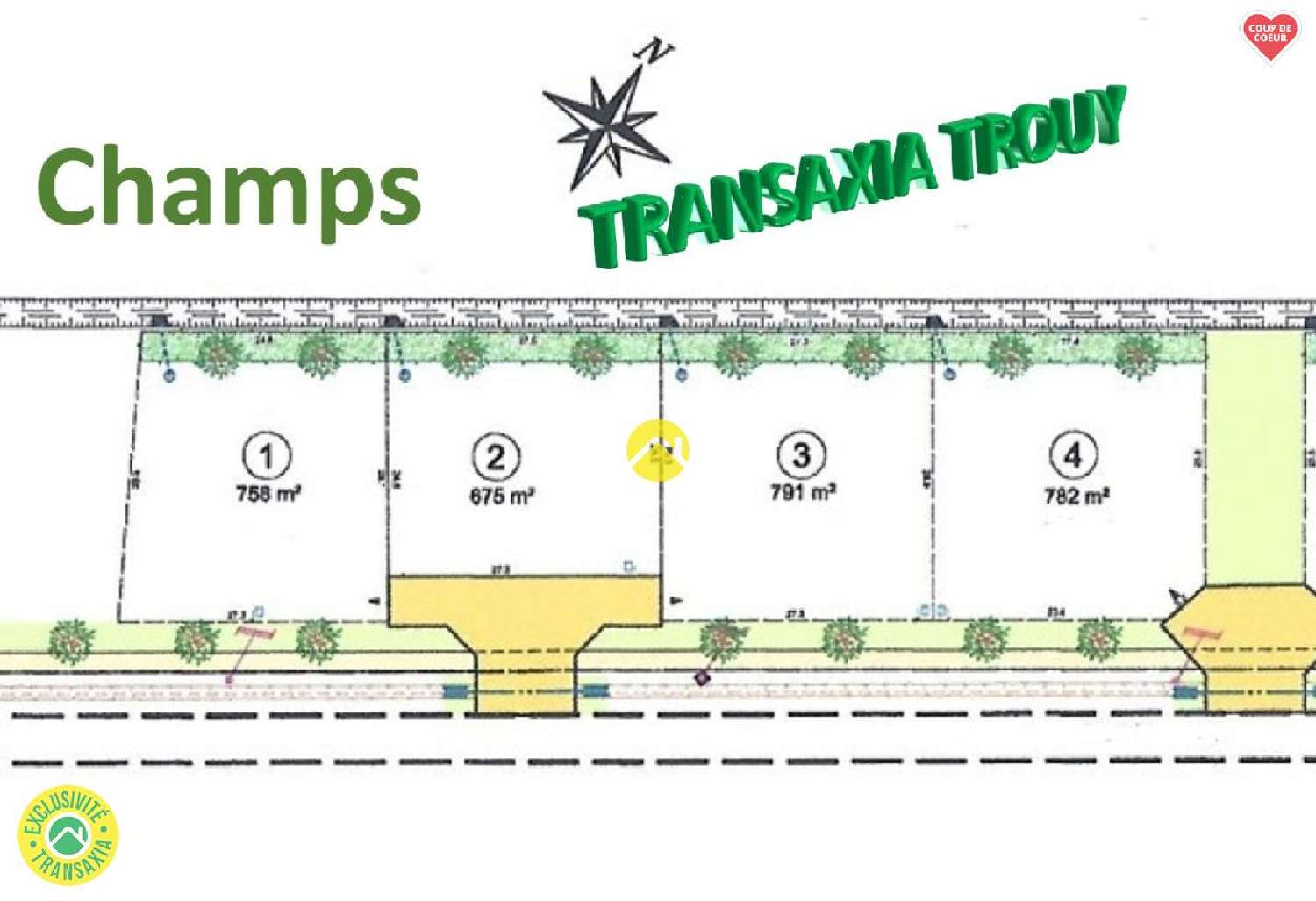 te koop terrein Crosses Cher 1