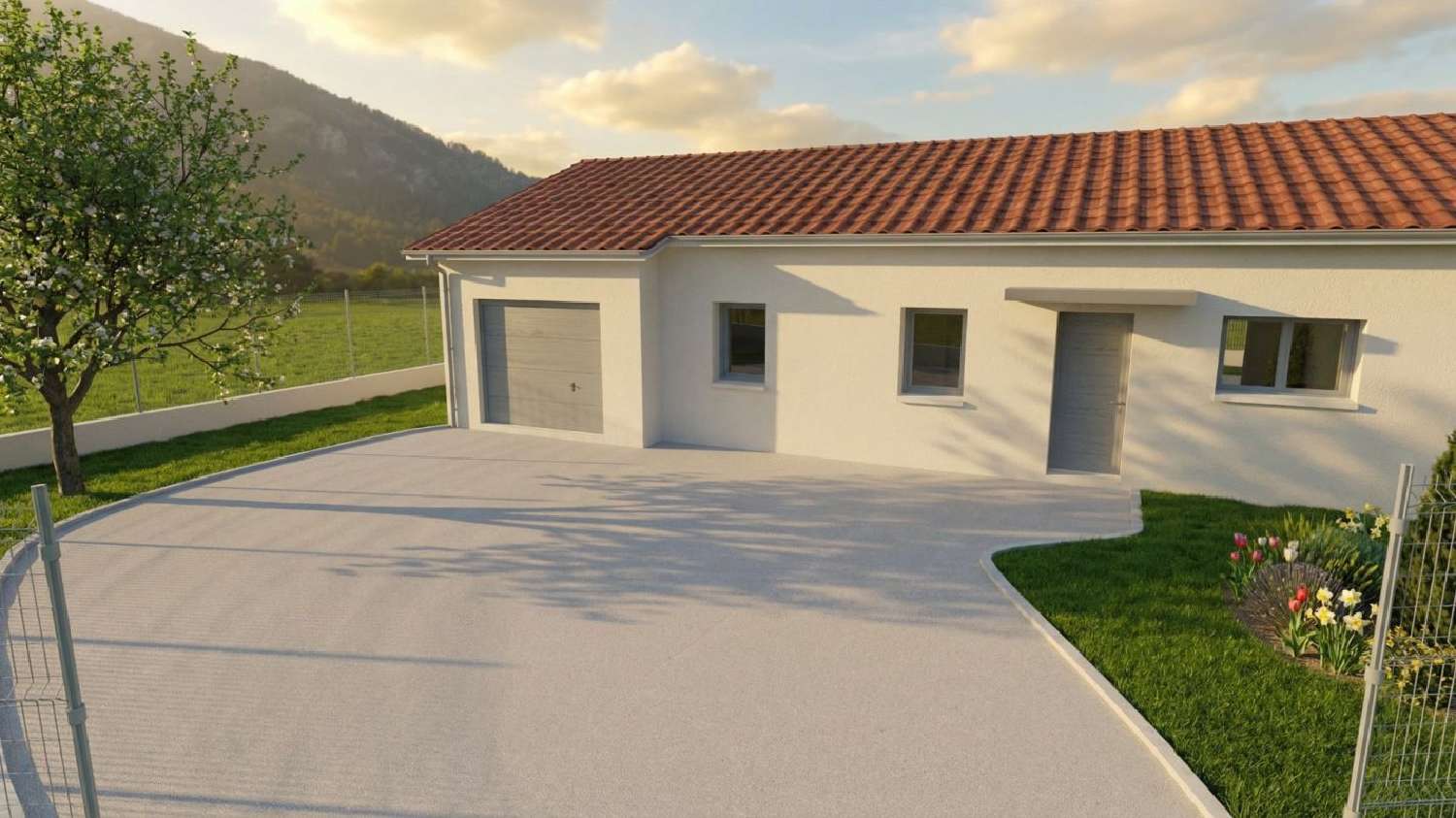 for sale terrain Dompierre-sur-Veyle Ain 1