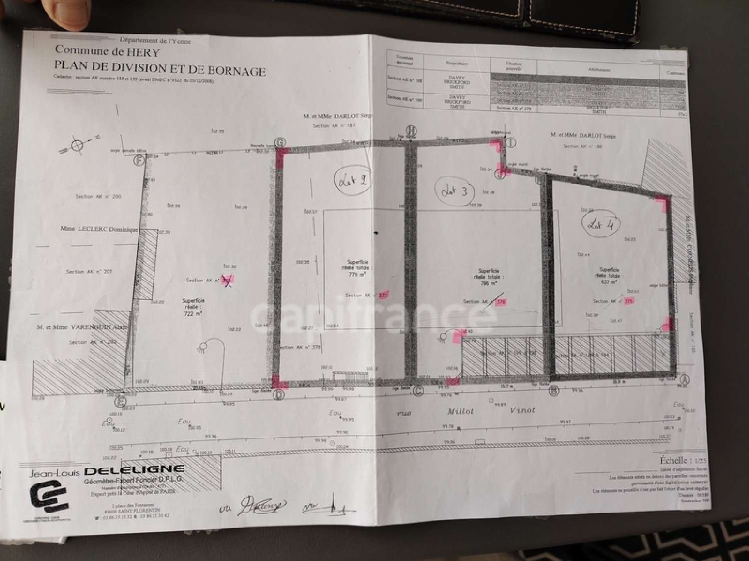  en venta terreno Héry Yonne 6