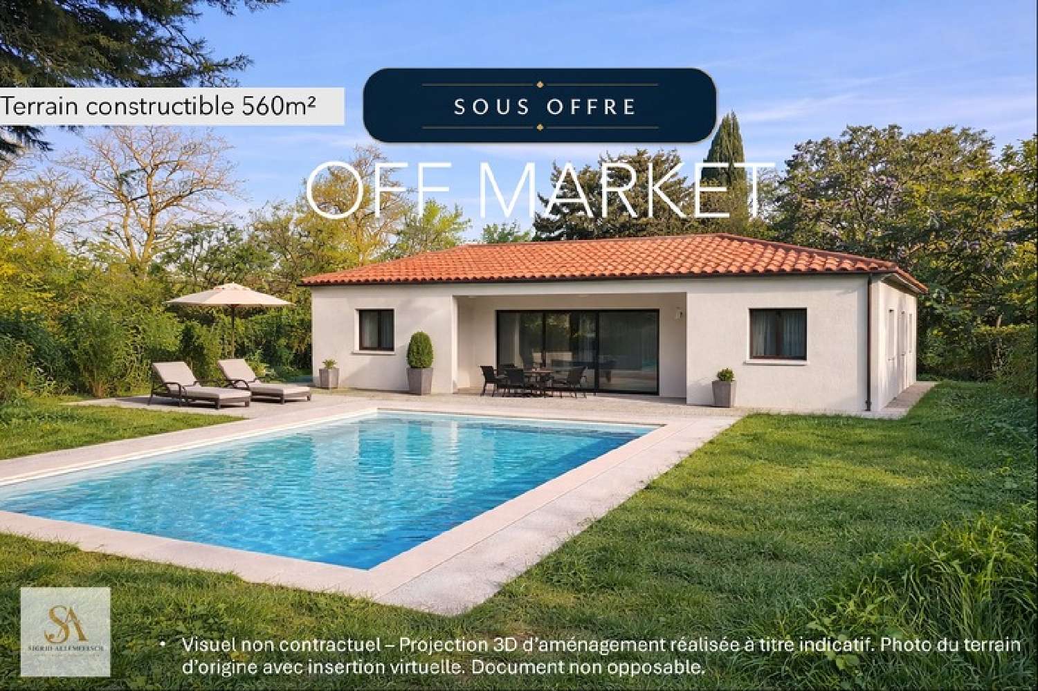  à vendre terrain Montclar Aude 1