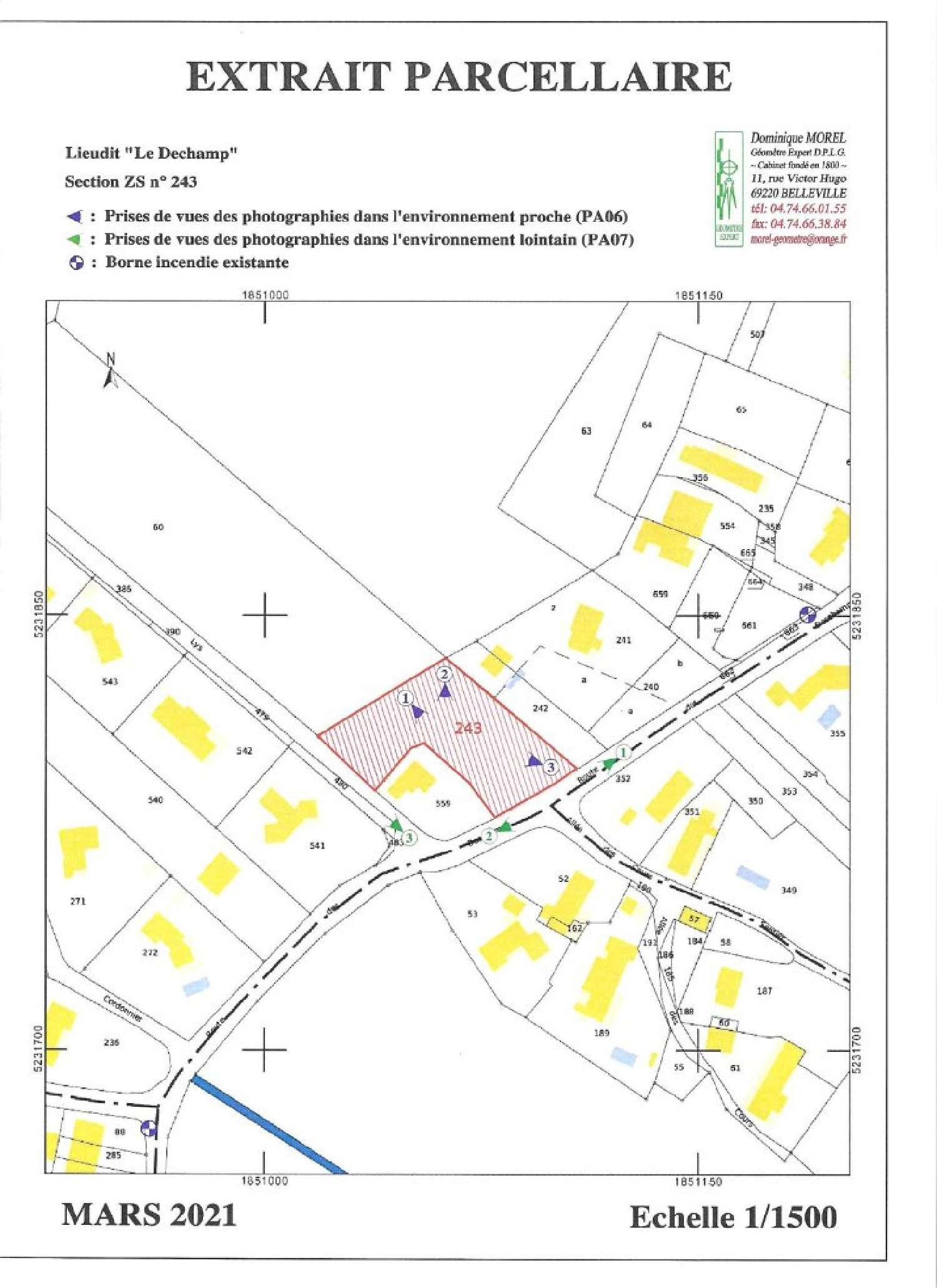  for sale terrain Saint-Cyr-sur-Menthon Ain 2