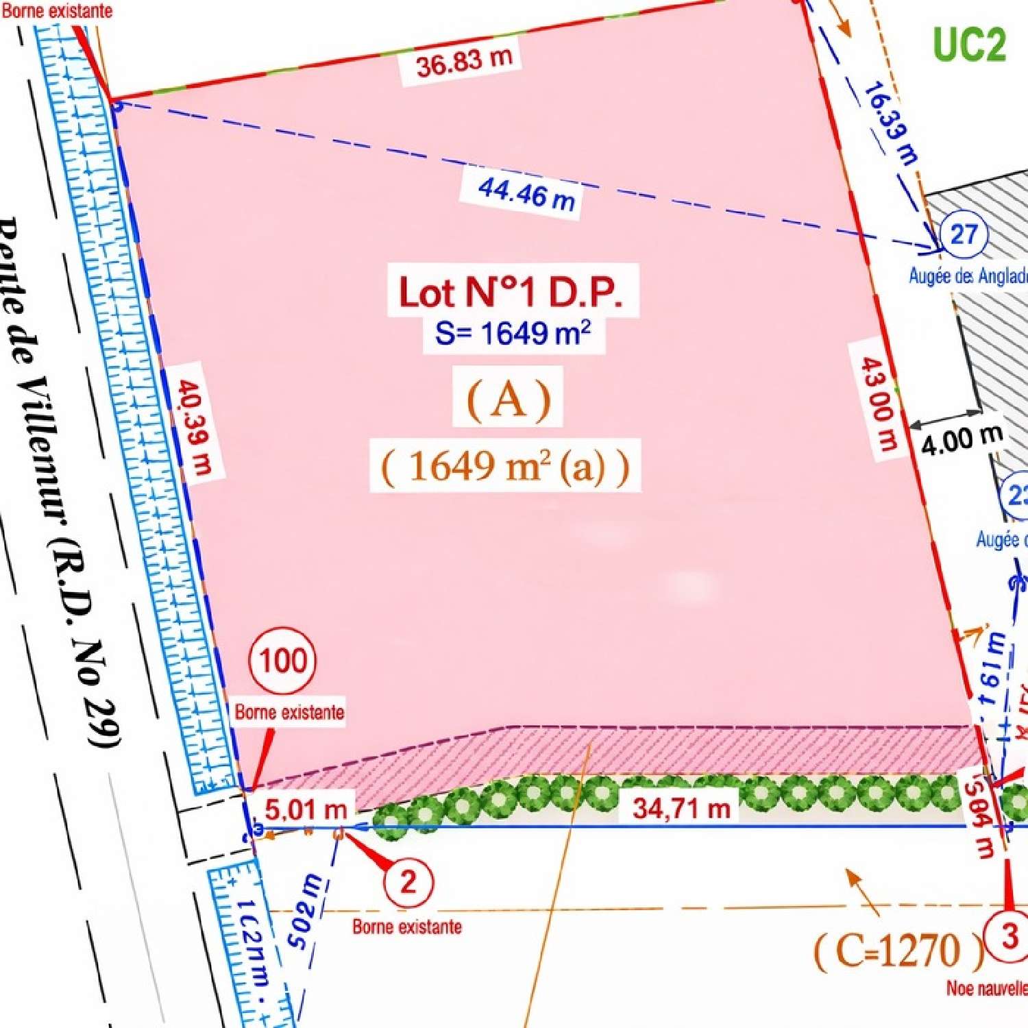  for sale terrain Villaudric Haute-Garonne 3