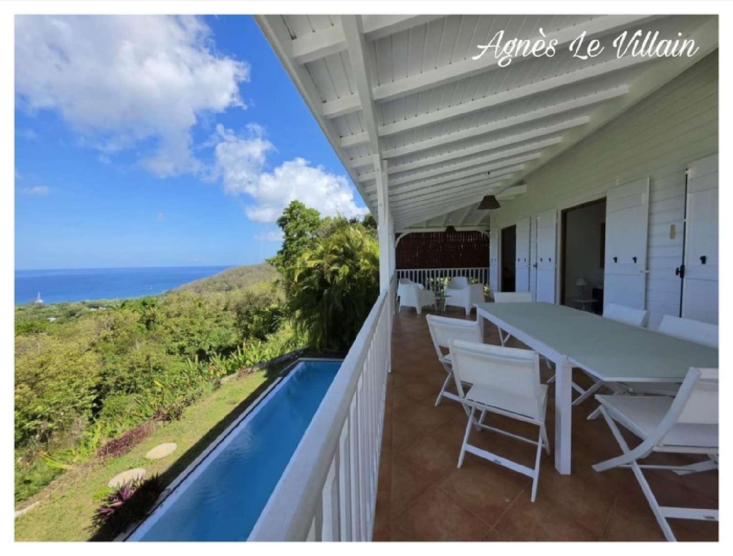  for sale villa Deshaies Guadeloupe 3