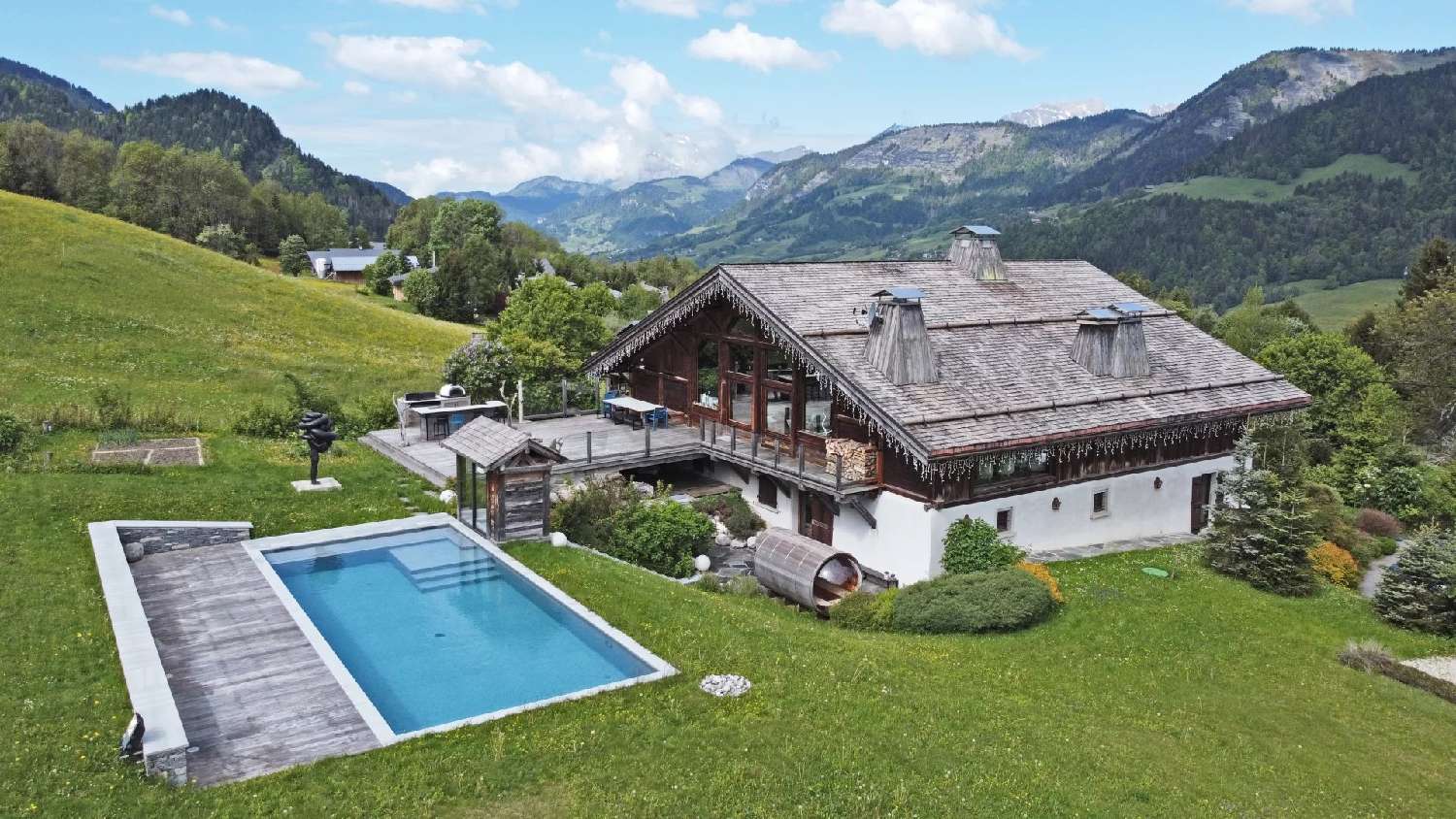  for sale villa Megève Haute-Savoie 1