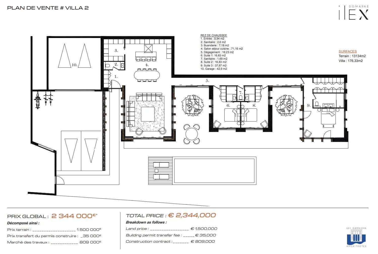  for sale villa Versainville Calvados 3