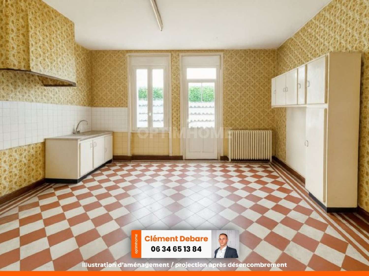  for sale village house Les Aubiers Deux-Sèvres 3