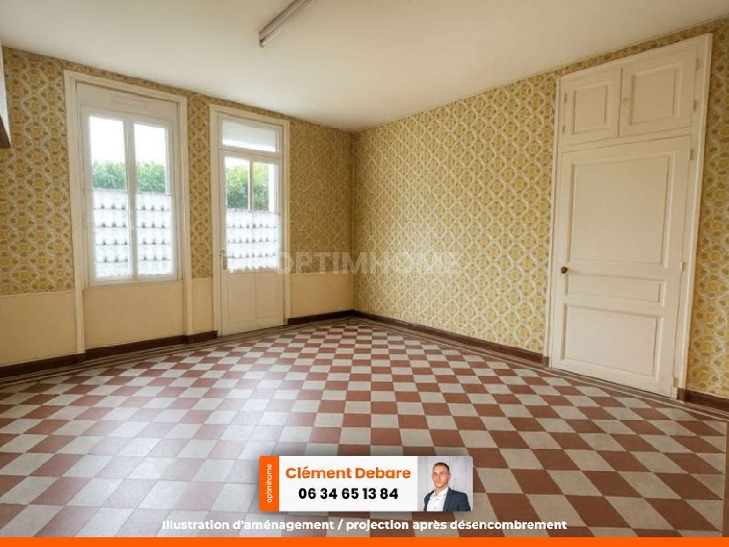  for sale village house Les Aubiers Deux-Sèvres 4