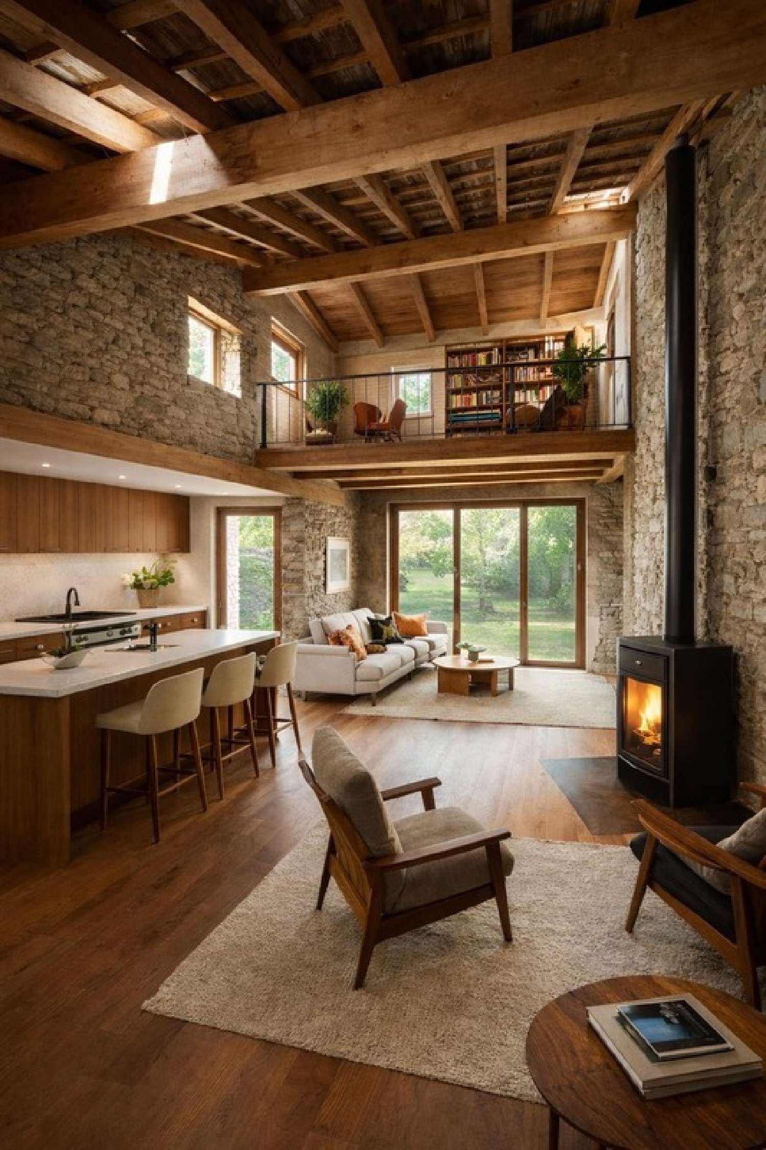 te koop dorpshuis Orcier Haute-Savoie 6